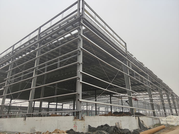 信州区钢结构厂房网架工程