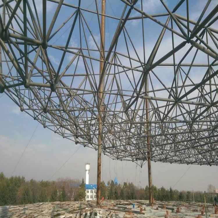 信州区球形网架钢结构施工方案